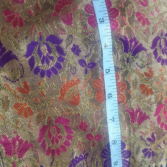 Bandhani Saree / Sari )- Kanchipurum Style-Brand New - Picture 7 of 8